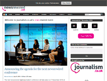 Tablet Screenshot of newsrewired.com